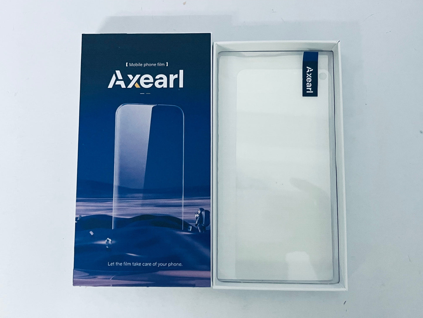 Axearl Mobile phone screen protectors Screen Protector  Pack [9H+ Tempered Glass] [Military-Grade Drop Protection] [Easy Installation] Shockproof Full Edge Coverage