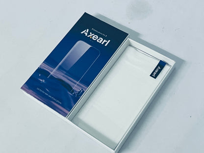 Axearl Mobile phone screen protectors Screen Protector  Pack [9H+ Tempered Glass] [Military-Grade Drop Protection] [Easy Installation] Shockproof Full Edge Coverage