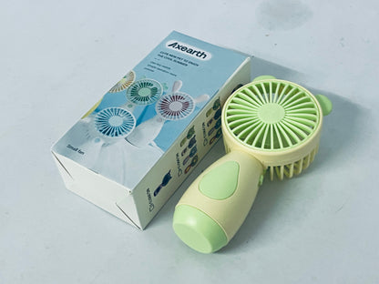Axearth Electric fans coldSky Portable Handheld Fan, 4000mAh Battery Operated with LED Display, Handheld/Neck/Desk 3 in 1 Personal Small Fan