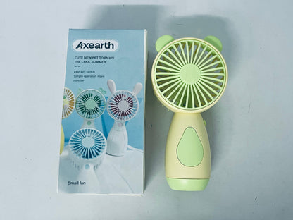 Axearth Electric fans coldSky Portable Handheld Fan, 4000mAh Battery Operated with LED Display, Handheld/Neck/Desk 3 in 1 Personal Small Fan