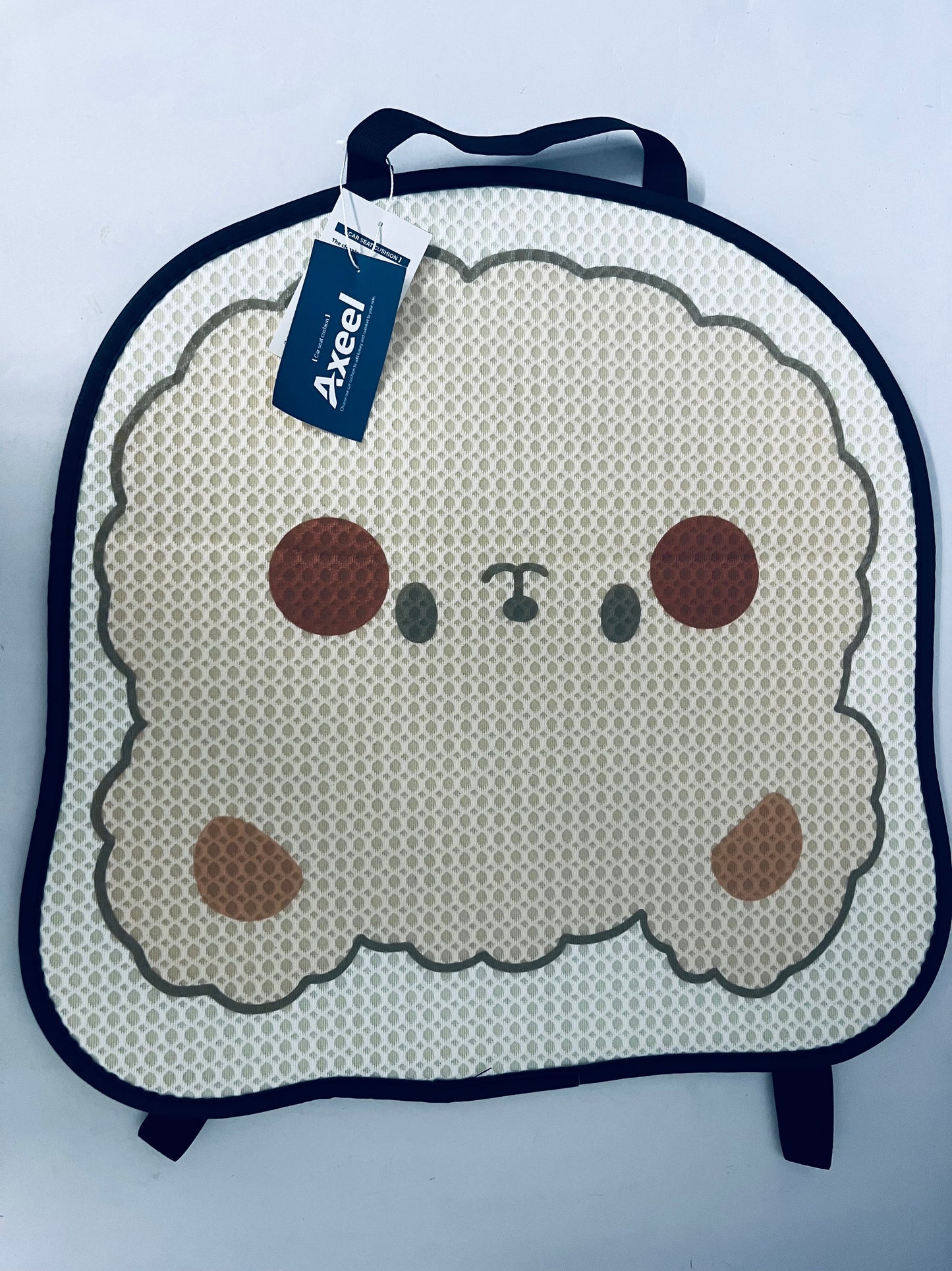 Axeel Cute Bear Car Seat Cushion, Breathable & Cool Seat Pad, Cartoon Lovely Car Seat Cover