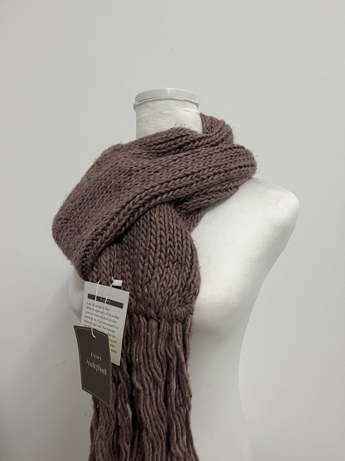 Axelephant Scarfs Thick - Knit Scarf —— The Perfect Blend of Warmth and Style