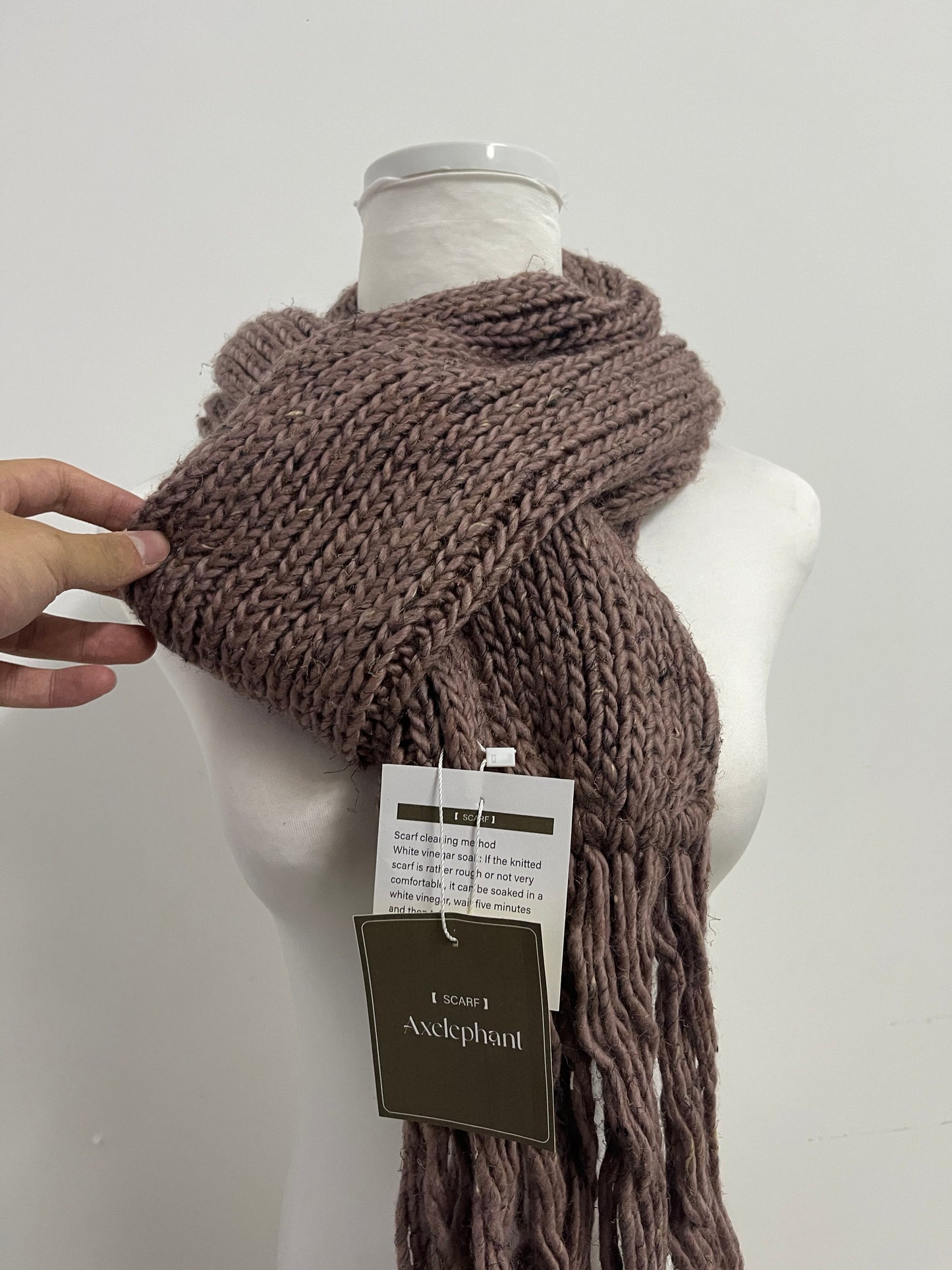 Axelephant Scarfs Thick - Knit Scarf —— The Perfect Blend of Warmth and Style