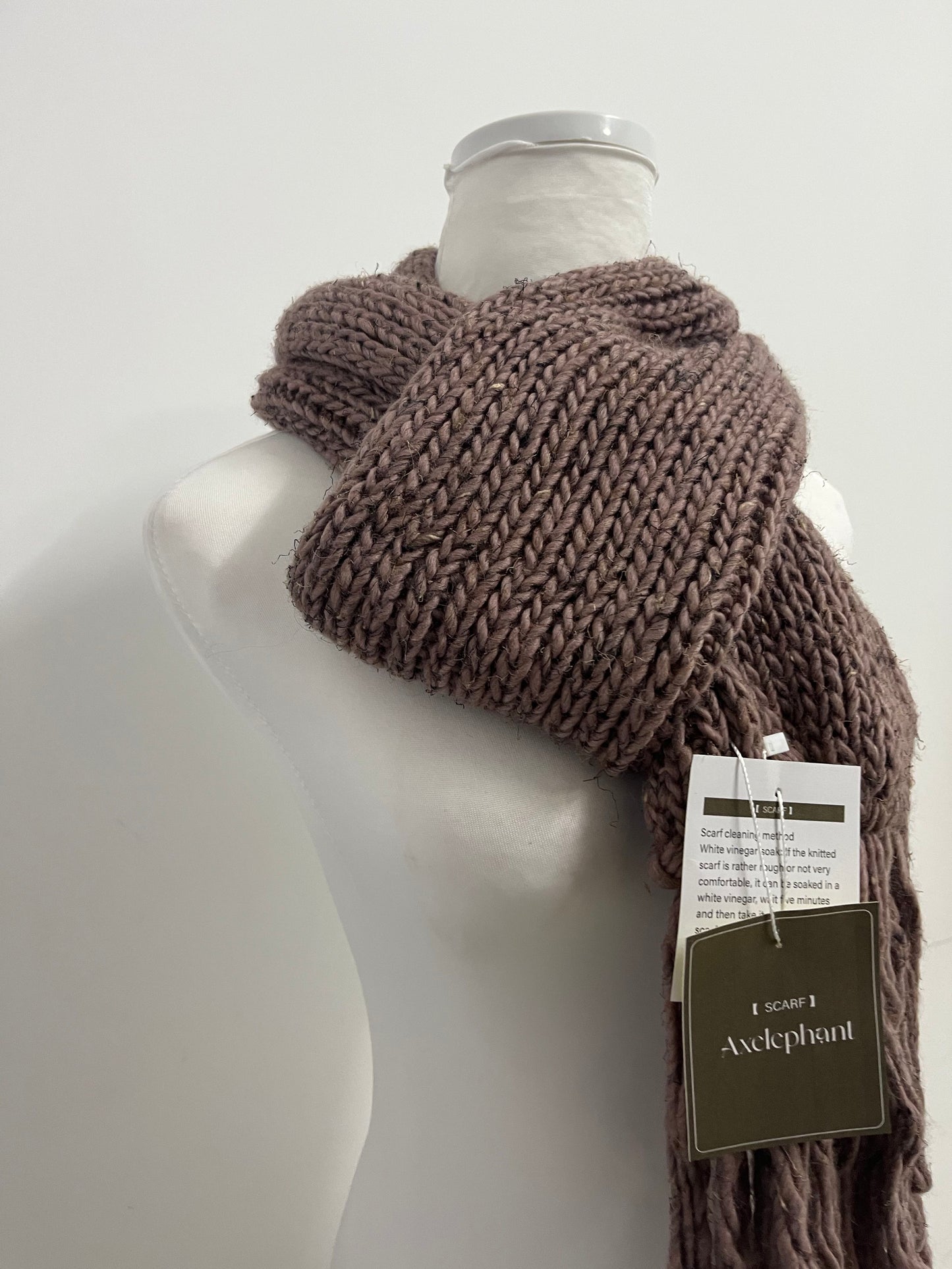 Axelephant Scarfs Thick - Knit Scarf —— The Perfect Blend of Warmth and Style