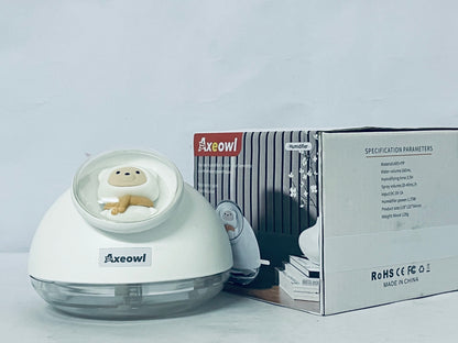 Axeowl Humidifiers Small Cute Ultrasonic Quiet Plant Humidifiers,Type C Personal Desktop Humidifier for Baby Bedroom,Office,Travel,Plants,Cool Mist
