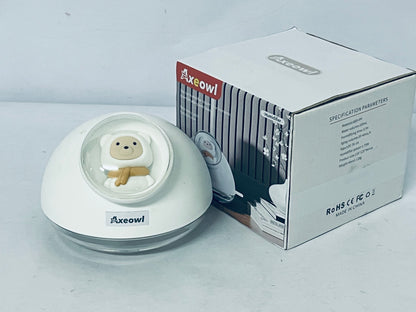 Axeowl Humidifiers Small Cute Ultrasonic Quiet Plant Humidifiers,Type C Personal Desktop Humidifier for Baby Bedroom,Office,Travel,Plants,Cool Mist