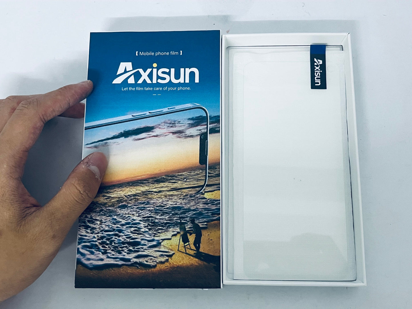Axisun High-Definition Scratch-Resistant Phone Screen Protector | All-Round Protection for Your Phone Screen