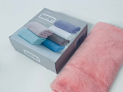 BABYHEY Soft Skin Towels Gift Set High-Density Water Absorption Skin-Friendly Comfort Quality Choice for Daily Care