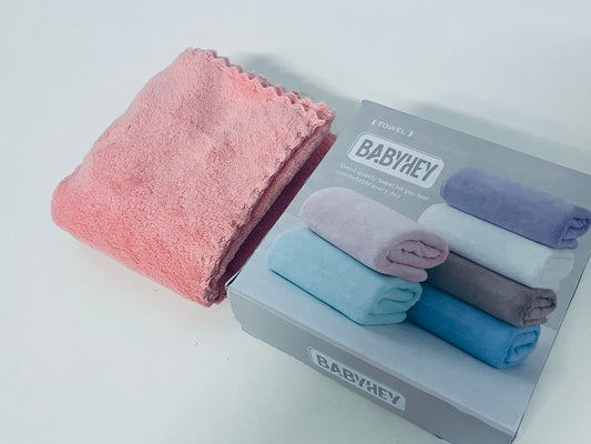 BABYHEY Soft Skin Towels Gift Set High-Density Water Absorption Skin-Friendly Comfort Quality Choice for Daily Care