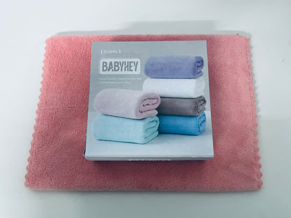 BABYHEY Soft Skin Towels Gift Set High-Density Water Absorption Skin-Friendly Comfort Quality Choice for Daily Care