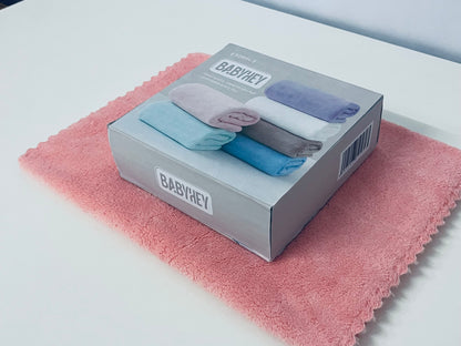 BABYHEY Soft Skin Towels Gift Set High-Density Water Absorption Skin-Friendly Comfort Quality Choice for Daily Care