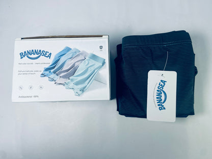 BANANASEA Natural Feelings Boxer Briefs Mens Underwear Men Pack Soft Cotton Open Fly Underwear