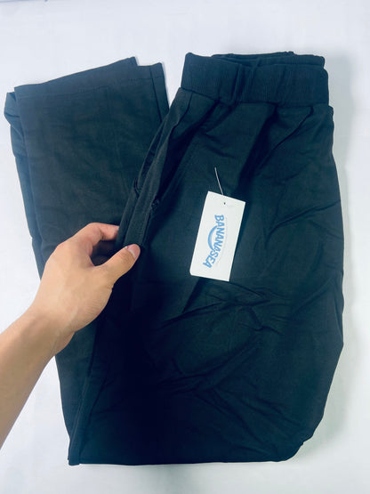 BANANASEA Womens 4-Way Stretch Ankle Golf Pants 7/8 Casual Dress Work Athletic Travel Workout Sweatpants with Pockets