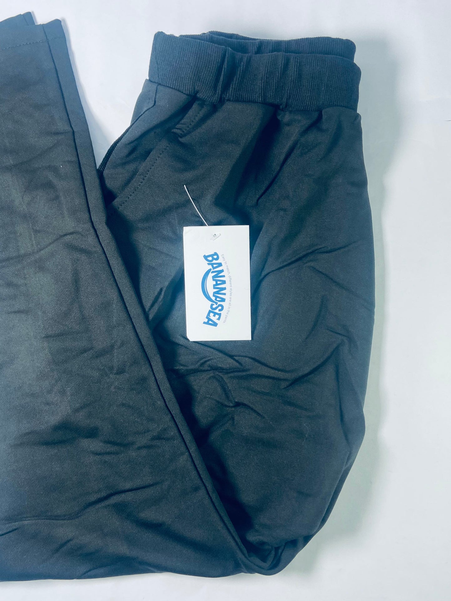 BANANASEA Womens 4-Way Stretch Ankle Golf Pants 7/8 Casual Dress Work Athletic Travel Workout Sweatpants with Pockets