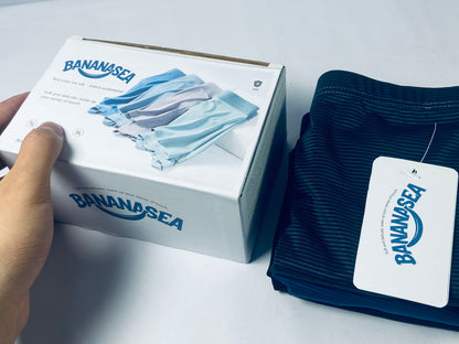 BANANASEA Natural Feelings Boxer Briefs Mens Underwear Men Pack Soft Cotton Open Fly Underwear