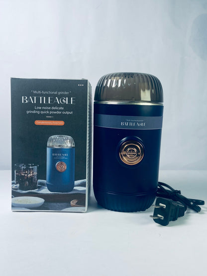 BATTLEAGLE Lapping machines, One-key Electric Grinder with 304 Stainless Steel Blades and Cleaning Brush, Electric Grinders for Herb, Spices, Coffee, Nuts, Seeds,etc.