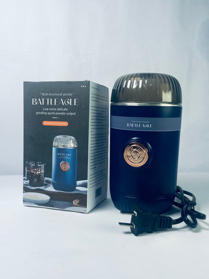 BATTLEAGLE Lapping machines, One-key Electric Grinder with 304 Stainless Steel Blades and Cleaning Brush, Electric Grinders for Herb, Spices, Coffee, Nuts, Seeds,etc.