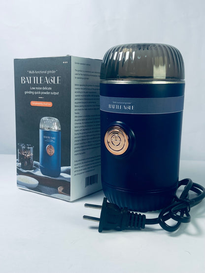 BATTLEAGLE Lapping machines, One-key Electric Grinder with 304 Stainless Steel Blades and Cleaning Brush, Electric Grinders for Herb, Spices, Coffee, Nuts, Seeds,etc.