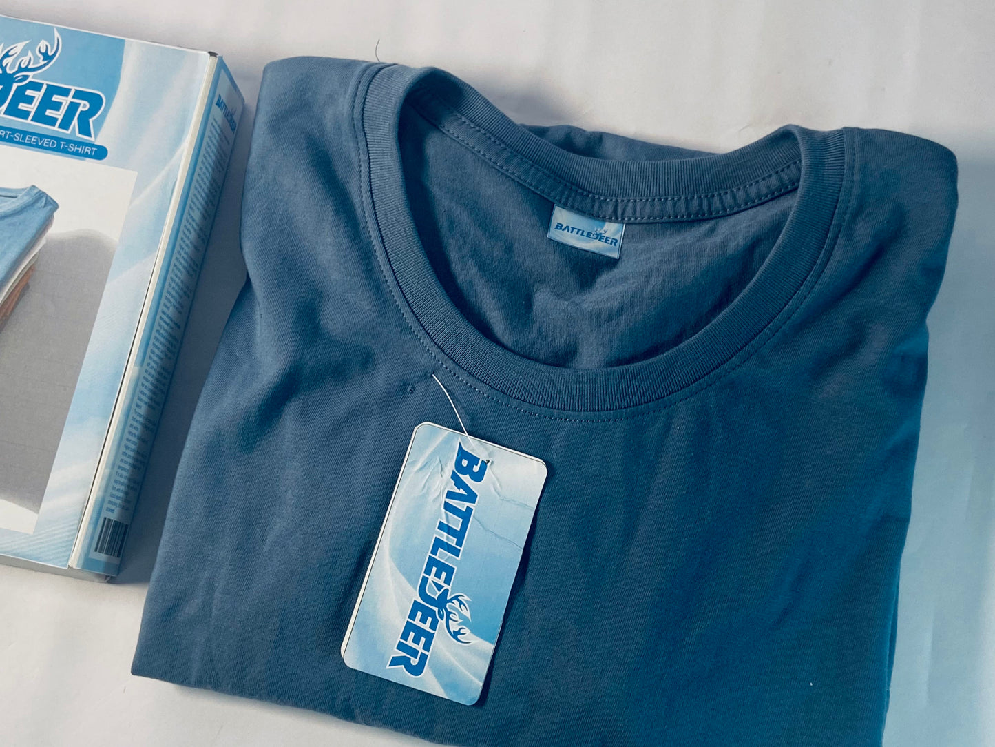 BATTLEDEER 100% Cotton, Thick Fabric, Heavyweight T,Soft, pure cotton feels terrific all day long