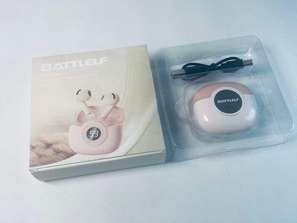 BATTLELF Wireless Bluetooth Earbuds , Hybrid Active Noise Cancellation Earphones