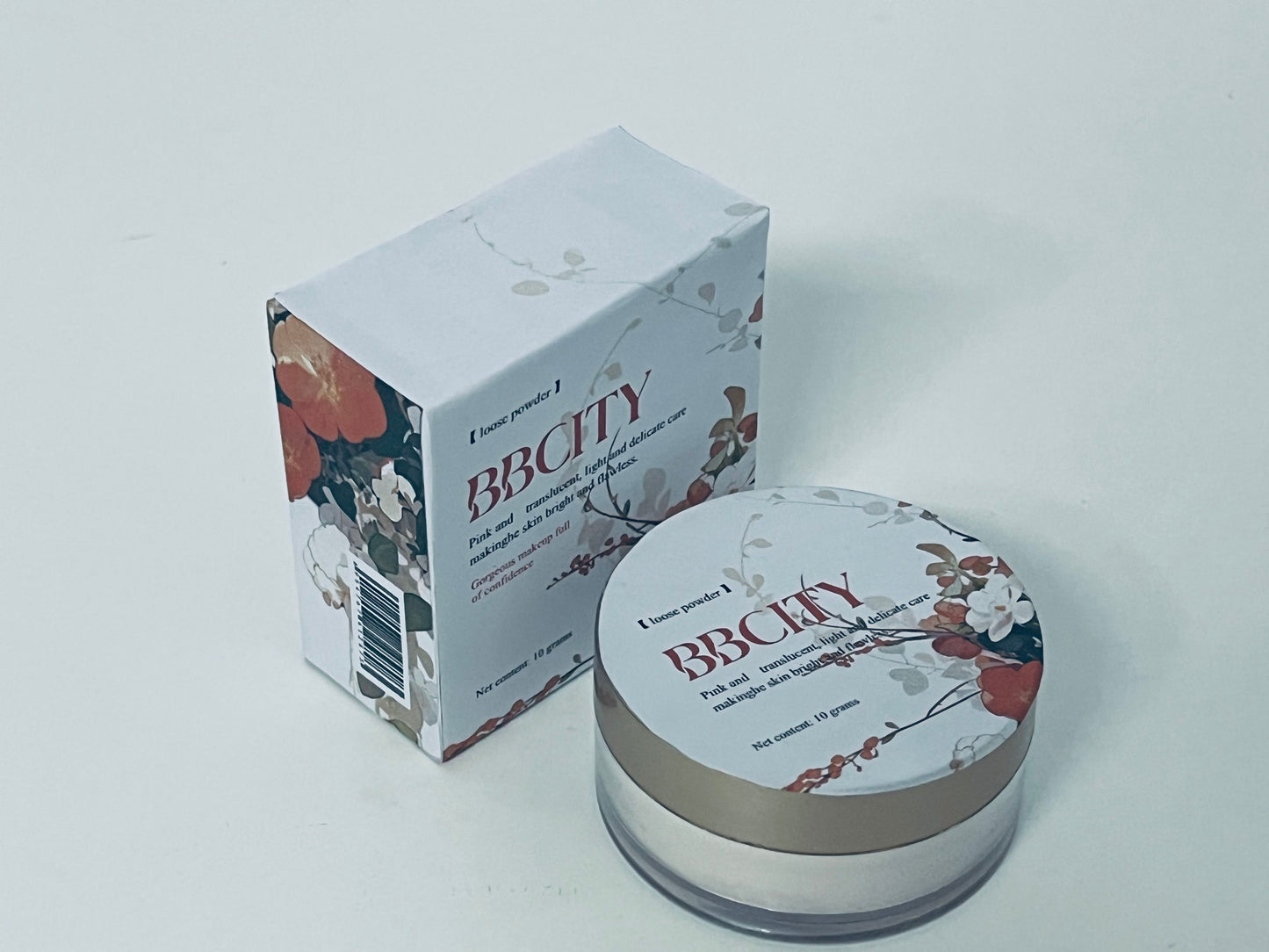 BBCITY Floral Series Soft Focus Loose Powder (Net Content: 10g)