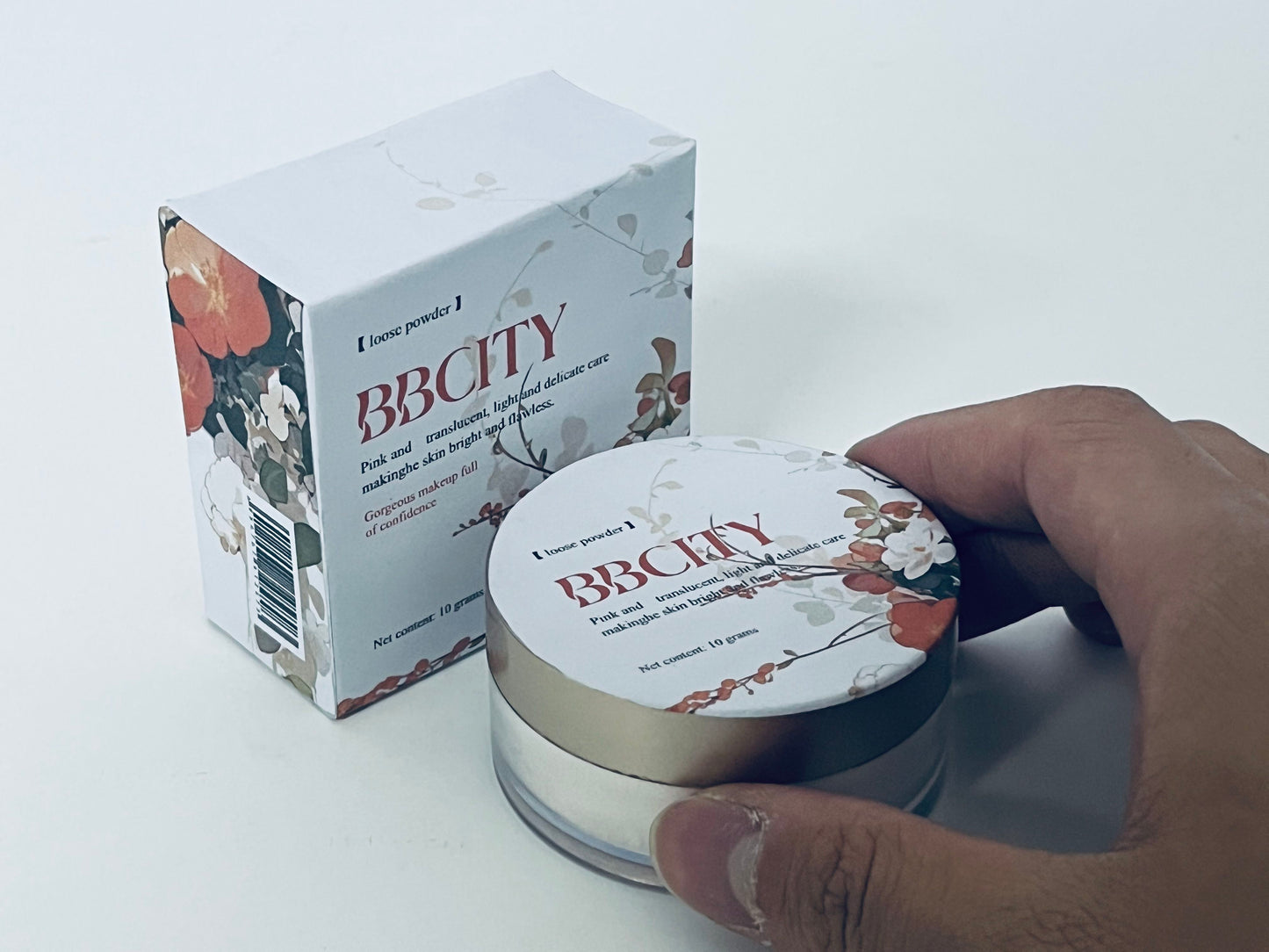 BBCITY Floral Series Soft Focus Loose Powder (Net Content: 10g)