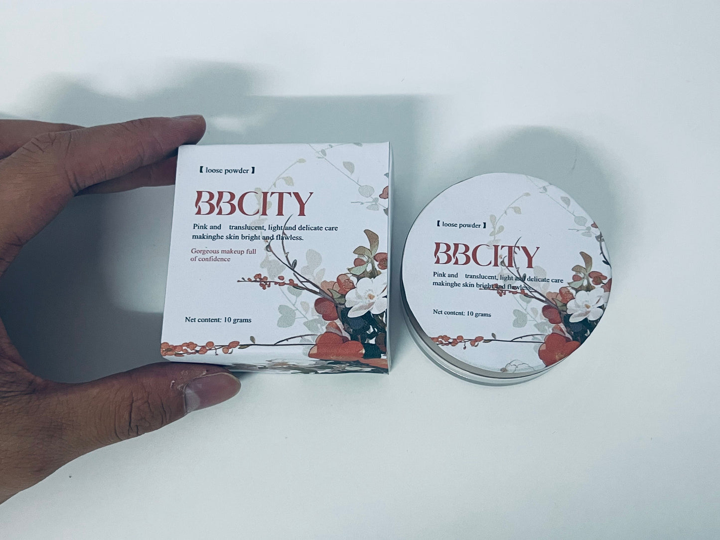 BBCITY Floral Series Soft Focus Loose Powder (Net Content: 10g)