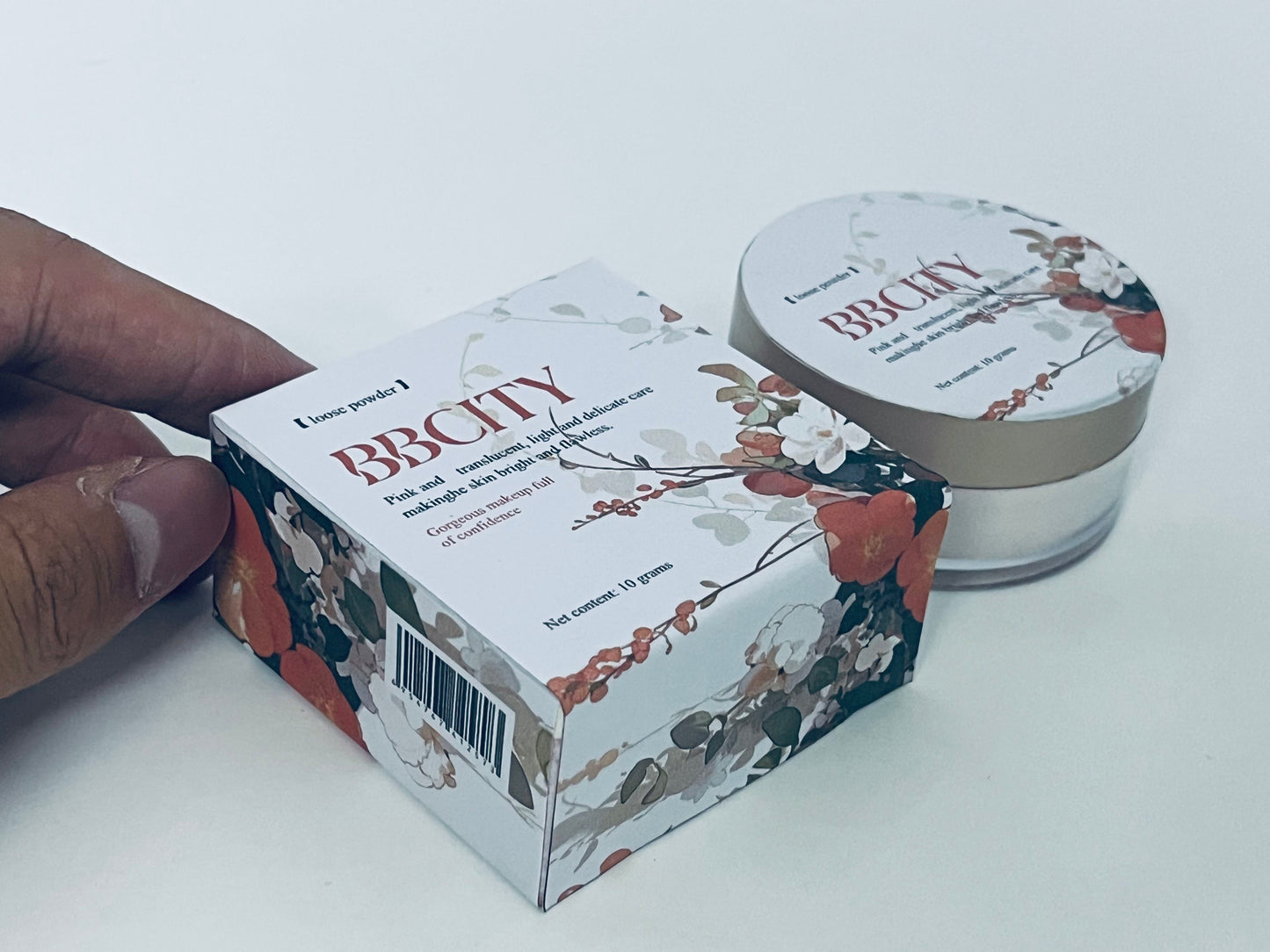 BBCITY Floral Series Soft Focus Loose Powder (Net Content: 10g)