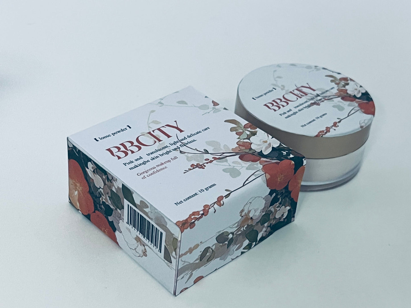 BBCITY Floral Series Soft Focus Loose Powder (Net Content: 10g)