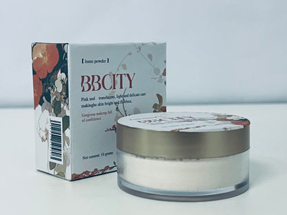 BBCITY Floral Series Soft Focus Loose Powder (Net Content: 10g)