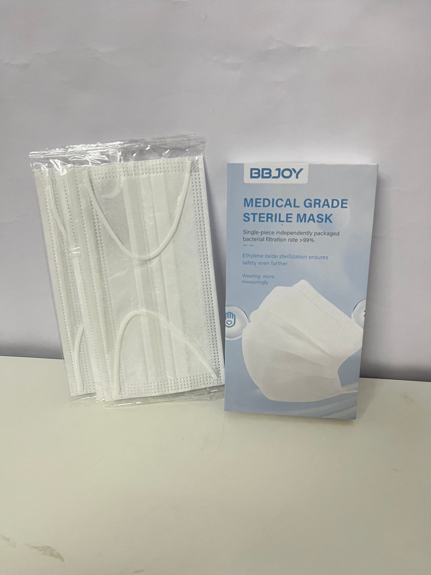 BBJOY Medical Grade Sterile Mask High-Efficiency Protection Individual Packaging A Reliable Choice for Daily Protection