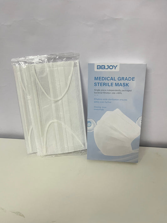BBJOY Medical Grade Sterile Mask High-Efficiency Protection Individual Packaging A Reliable Choice for Daily Protection
