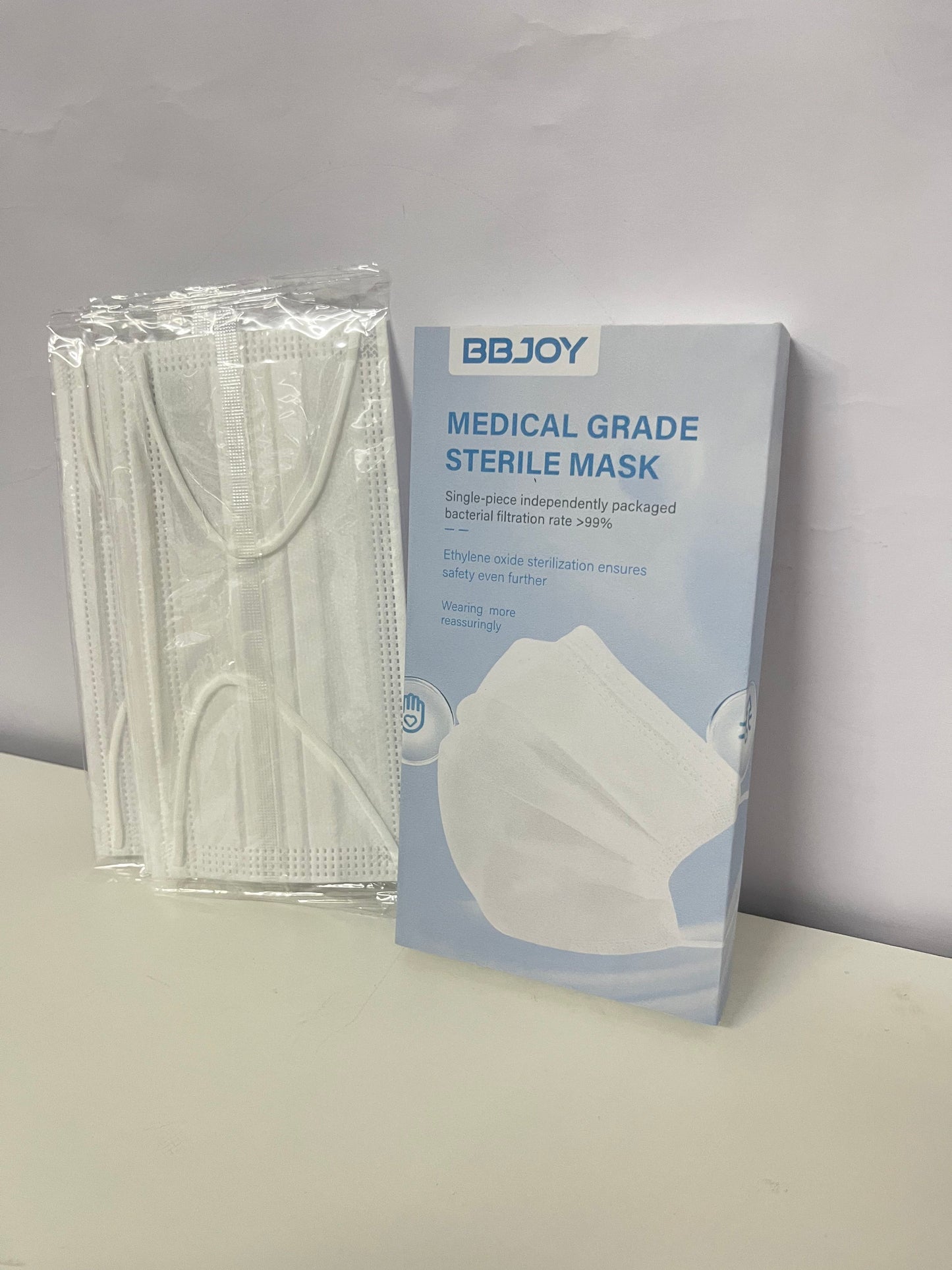BBJOY Medical Grade Sterile Mask High-Efficiency Protection Individual Packaging A Reliable Choice for Daily Protection