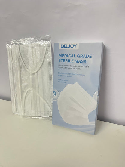 BBJOY Medical Grade Sterile Mask High-Efficiency Protection Individual Packaging A Reliable Choice for Daily Protection