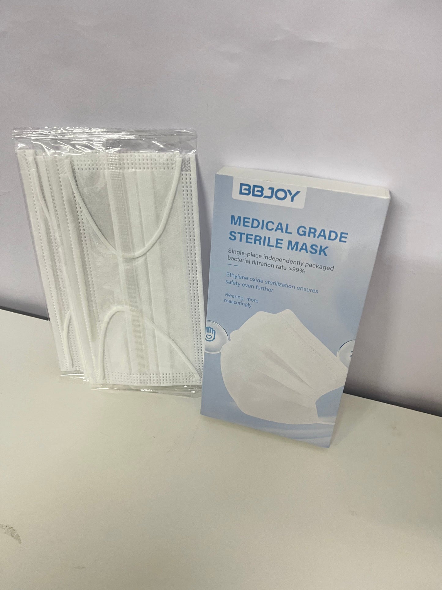 BBJOY Medical Grade Sterile Mask High-Efficiency Protection Individual Packaging A Reliable Choice for Daily Protection
