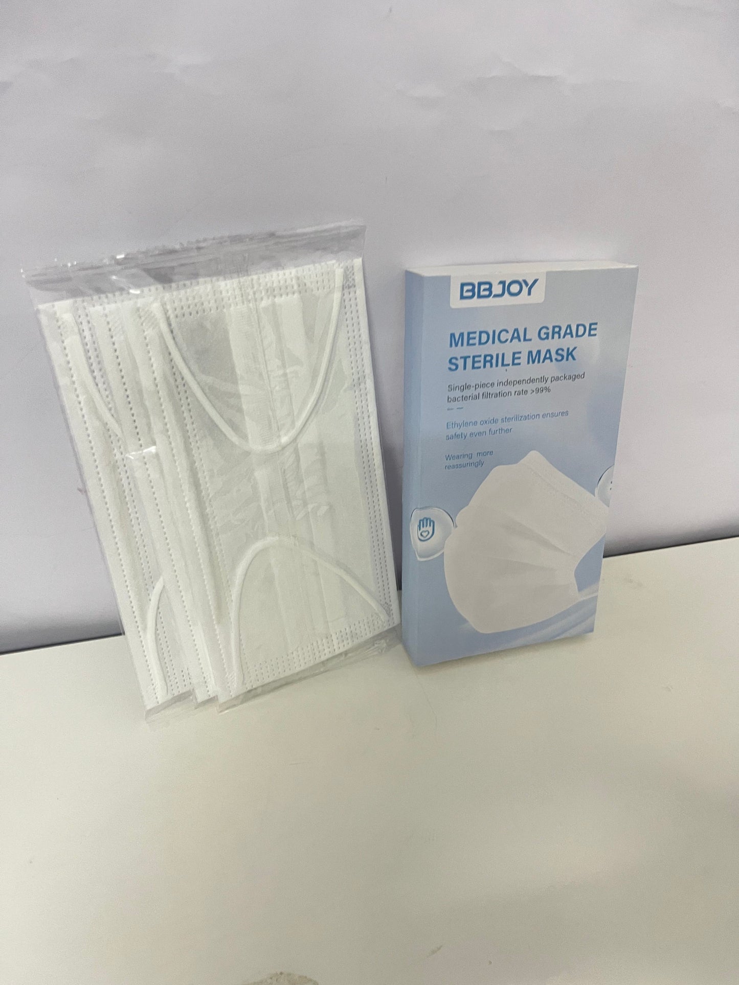 BBJOY Medical Grade Sterile Mask High-Efficiency Protection Individual Packaging A Reliable Choice for Daily Protection