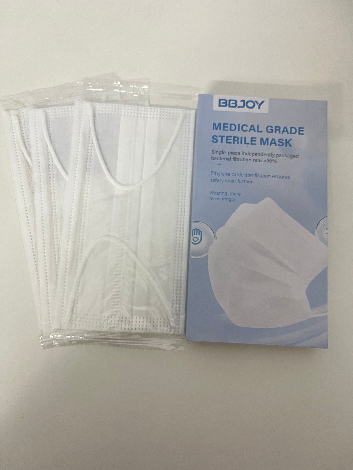 BBJOY Medical Grade Sterile Mask High-Efficiency Protection Individual Packaging A Reliable Choice for Daily Protection