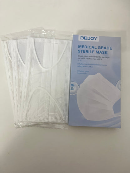 BBJOY Medical Grade Sterile Mask High-Efficiency Protection Individual Packaging A Reliable Choice for Daily Protection