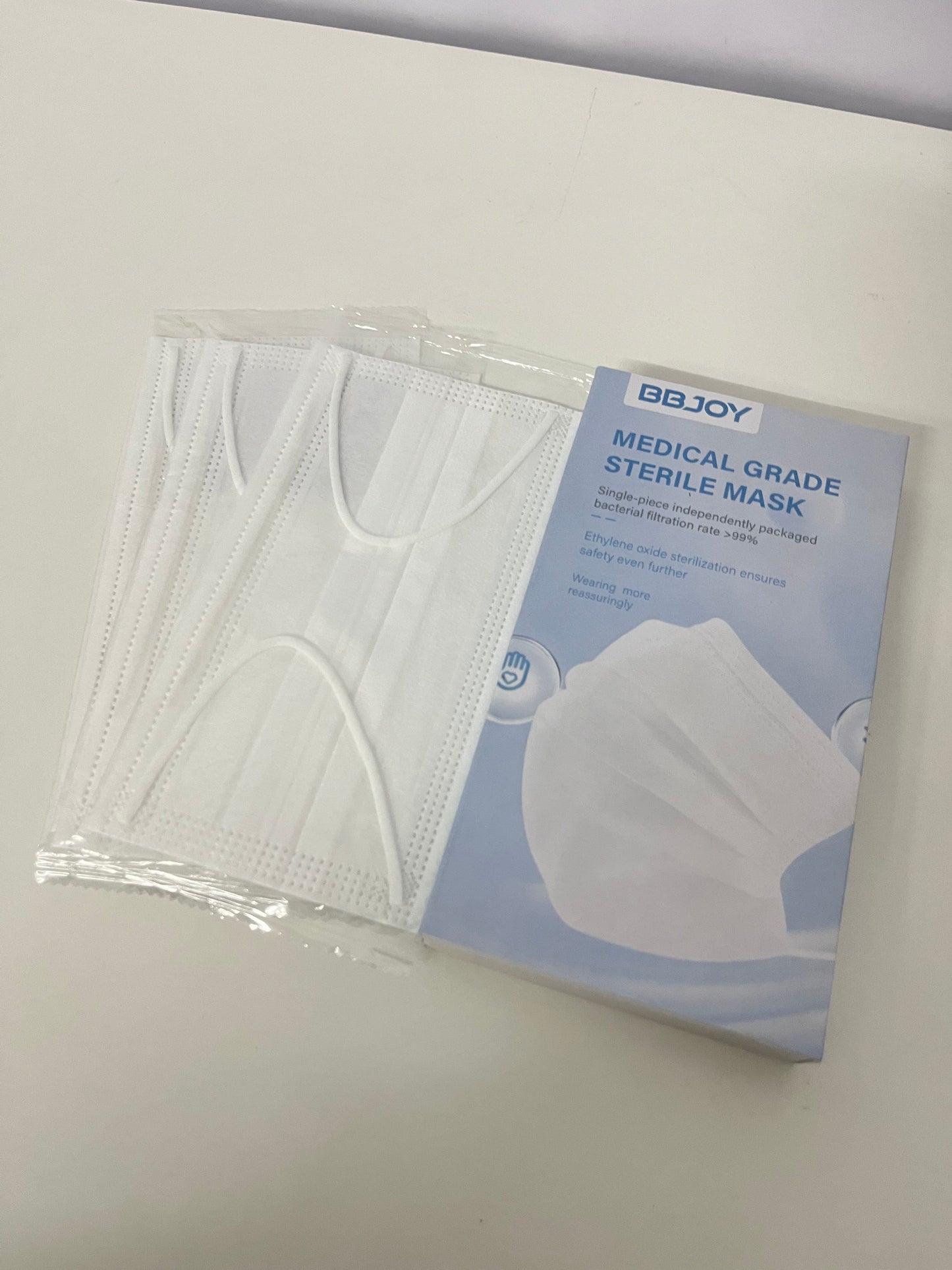BBJOY Medical Grade Sterile Mask High-Efficiency Protection Individual Packaging A Reliable Choice for Daily Protection