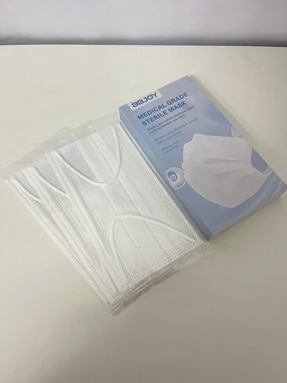 BBJOY Medical Grade Sterile Mask High-Efficiency Protection Individual Packaging A Reliable Choice for Daily Protection