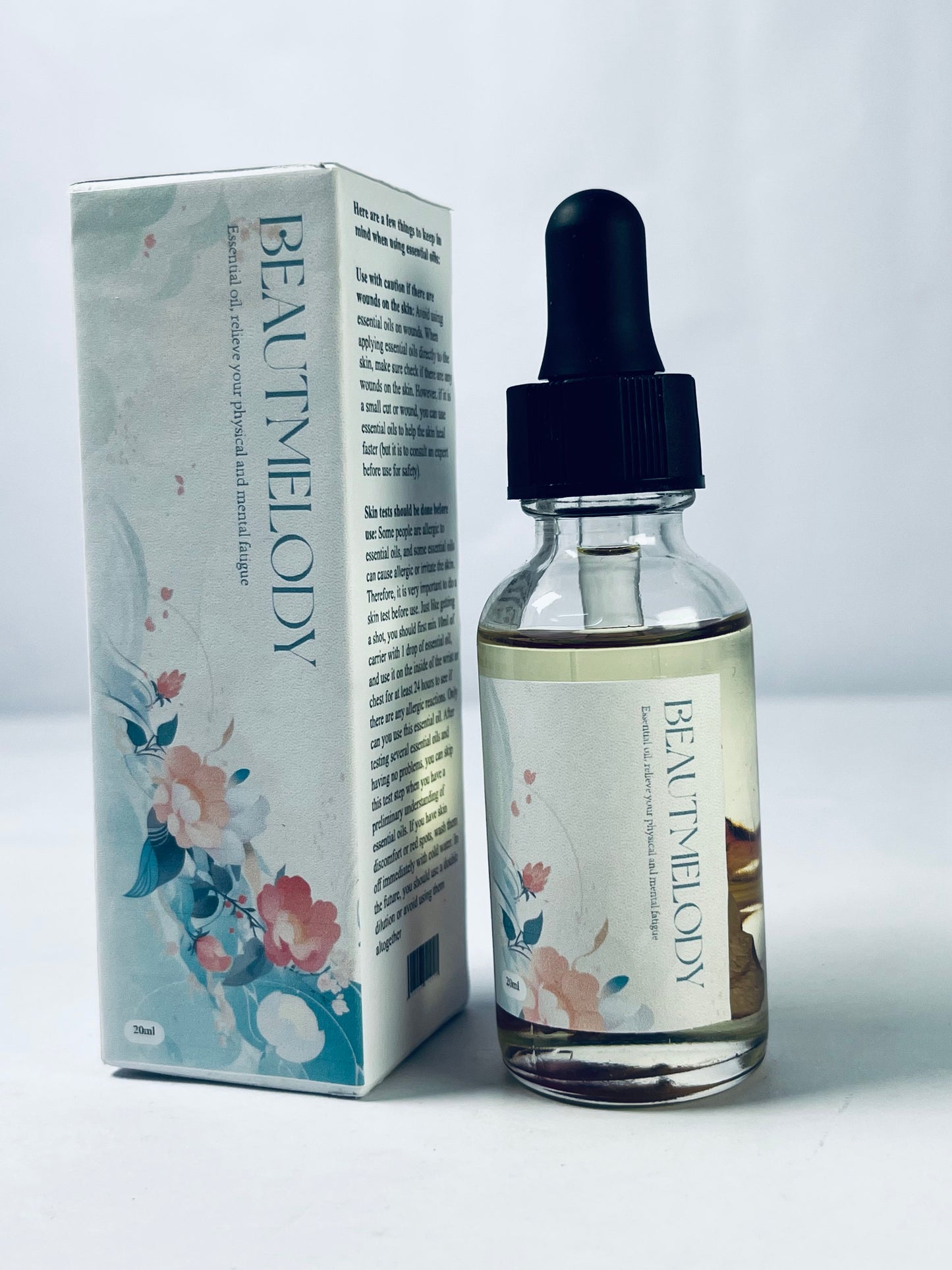 BEAUTMELODY Essential oils Lavender Essential Oil with Glass Dropper 20 ml