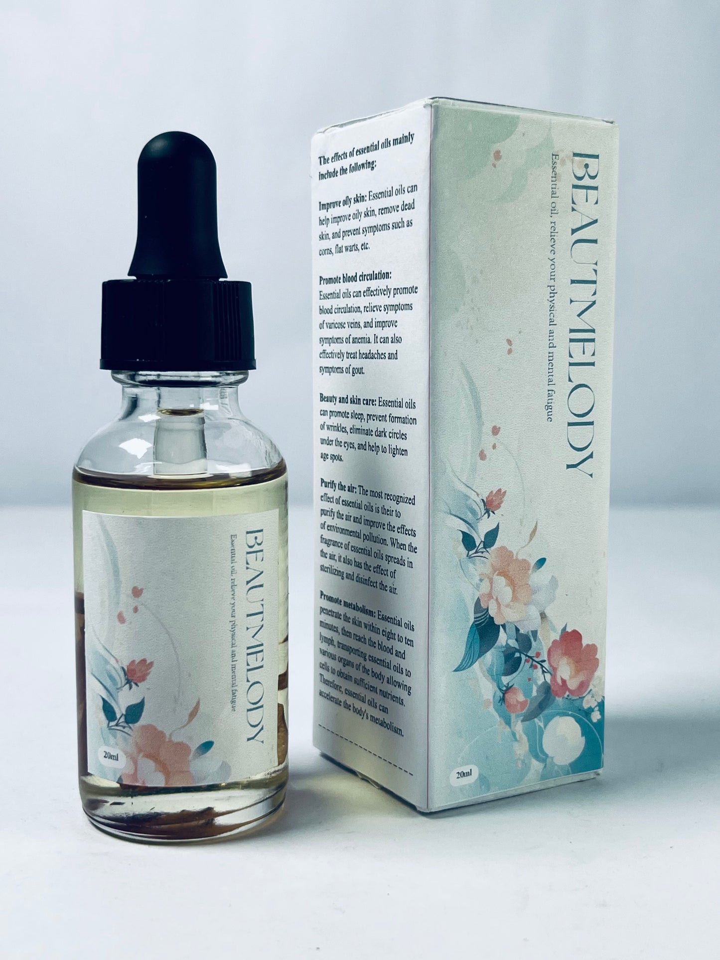 BEAUTMELODY Essential oils Lavender Essential Oil with Glass Dropper 20 ml