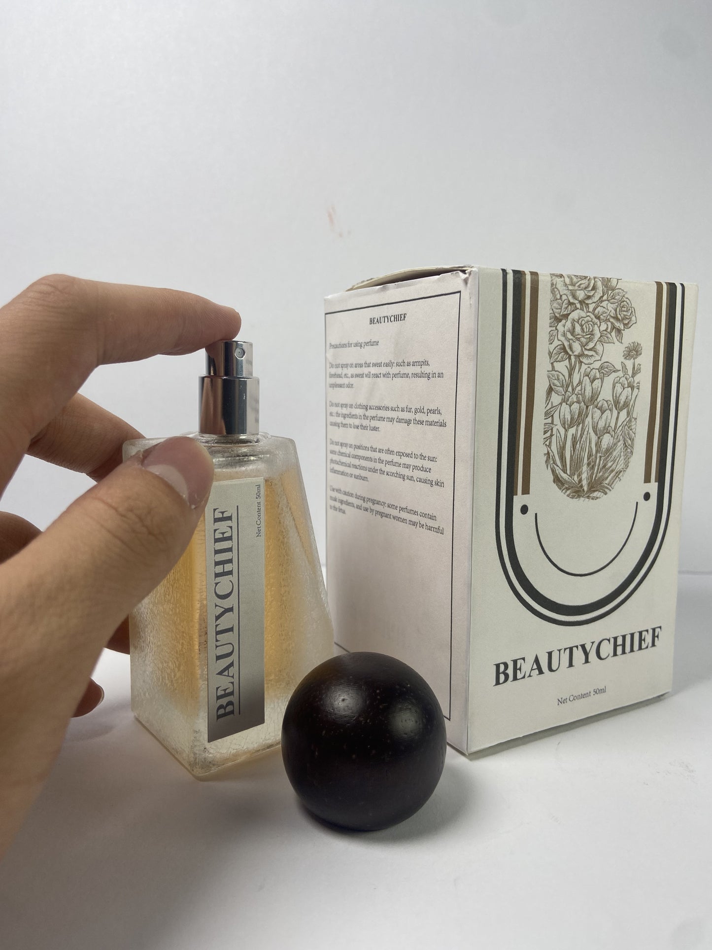 BEAUTYCHIEF Perfumes Delicate Honey Hair Perfume and Body Mist Spray, Nourishing and Hydrating Hair Shine Spray-A Warm and Sensual Fragrance With Sweet Floral Scent 50ML