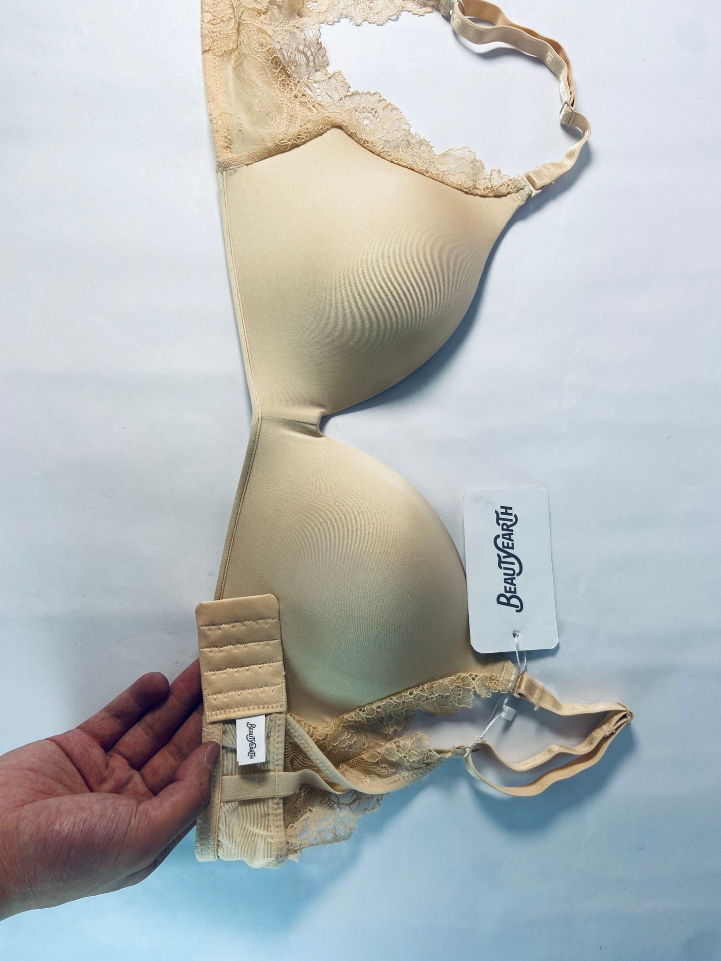 BEAUTYEARTH Women's Signature Lace Push Up Bra-Perfect for Seeking Effortless Style and Comfort