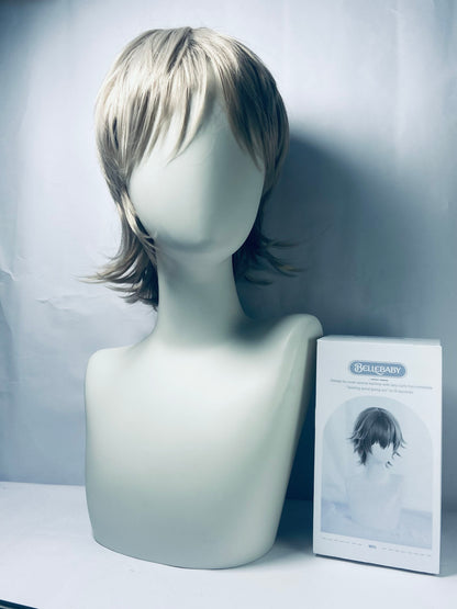 BELLEBABY  Cosplay Wigs Middle gray Hair  Party