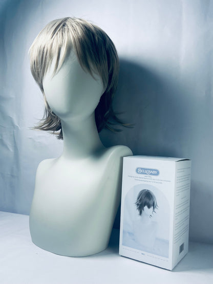 BELLEBABY  Cosplay Wigs Middle gray Hair  Party
