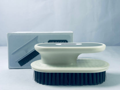 BIBMAMA Soft Bristle Cleaning Scrub Brush, Shoe Cleaning Brush, Brush for Stains on Clothes, Hat Brush, Household Cleaning Tool for Bathroom Countertop Bathtubs