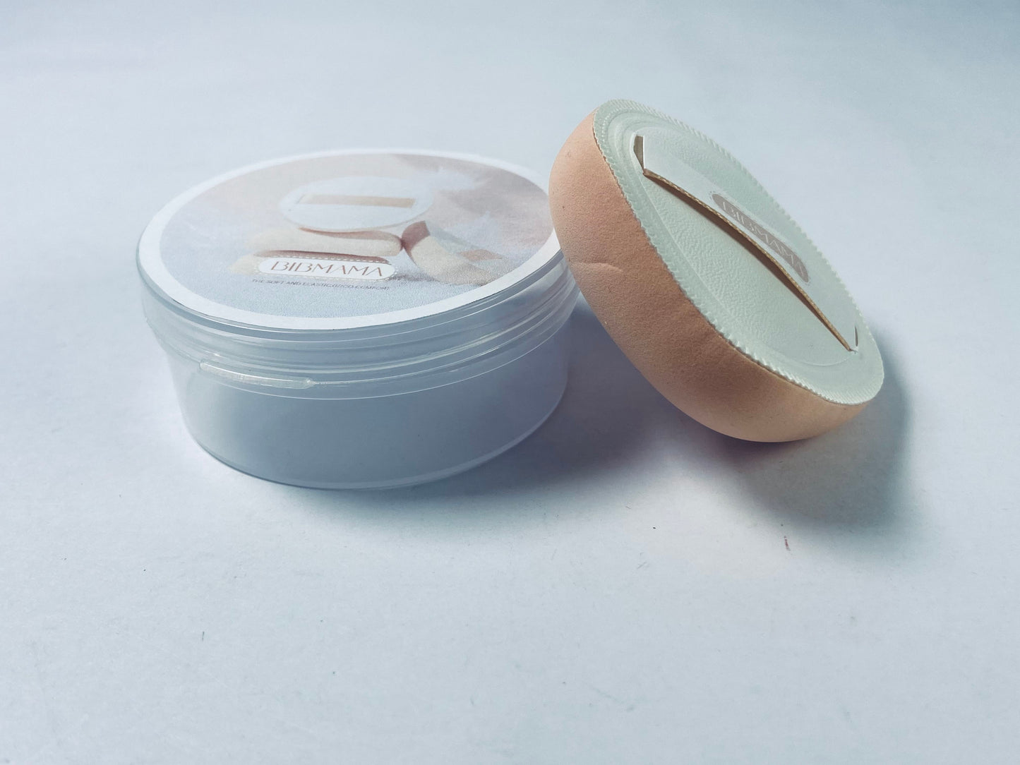 BIBMAMA Soft Makeup Sponges Teardrop Setting Powder Puff Face Makeup Cushion Puff Beauty Blender Sponge for Foundation Concealer Liquid Cream and Powder, Beginner Friendly