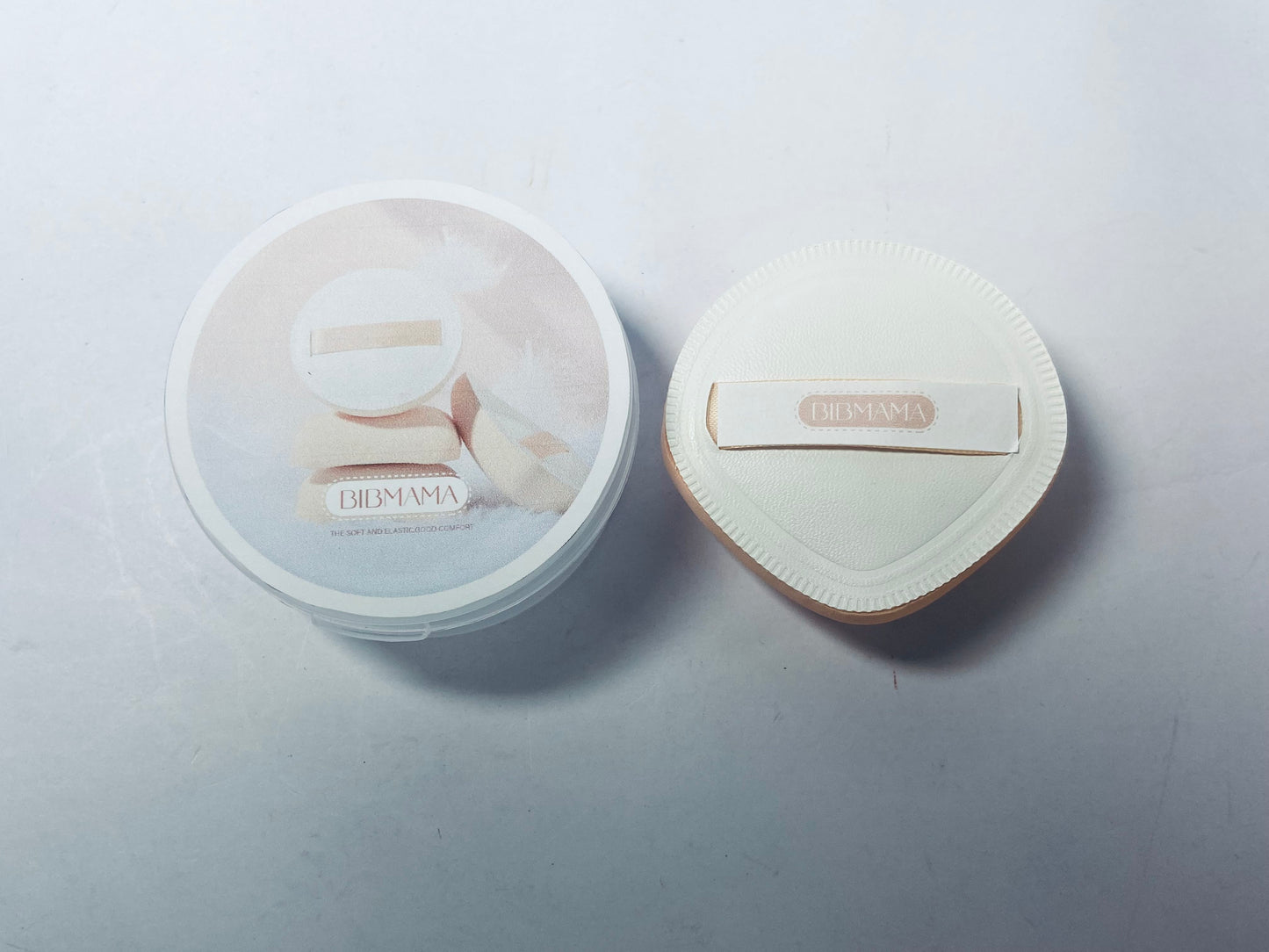 BIBMAMA Soft Makeup Sponges Teardrop Setting Powder Puff Face Makeup Cushion Puff Beauty Blender Sponge for Foundation Concealer Liquid Cream and Powder, Beginner Friendly