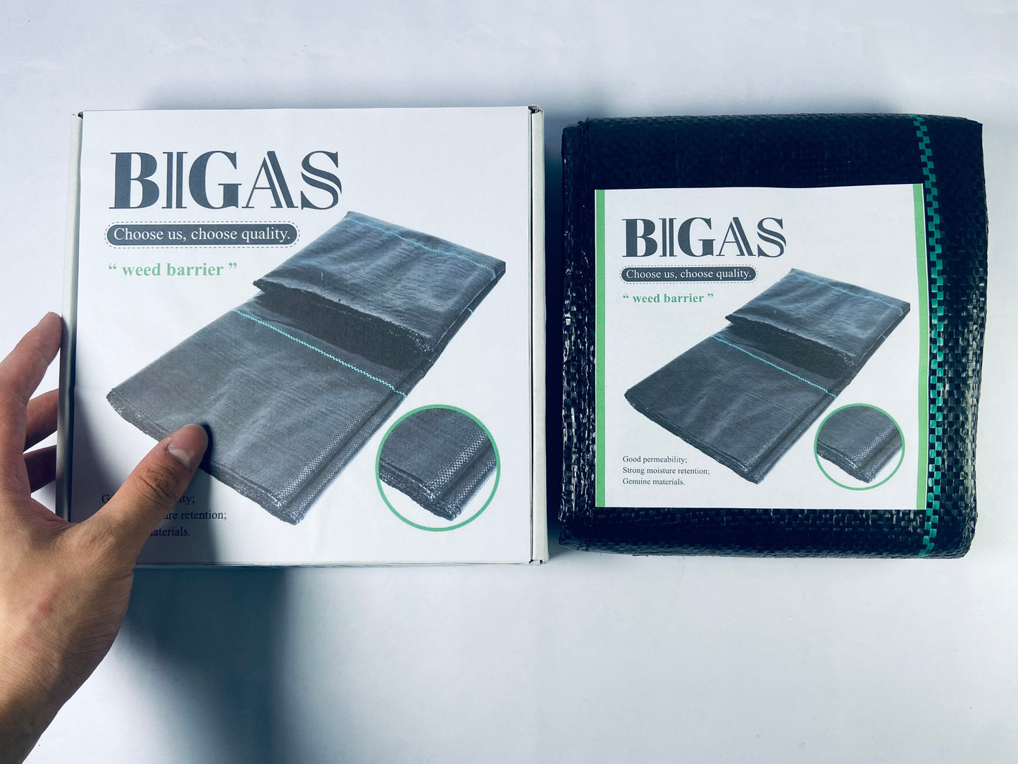 BIGAS Mulch Film Sheet Length 10 m Width 200 cm
